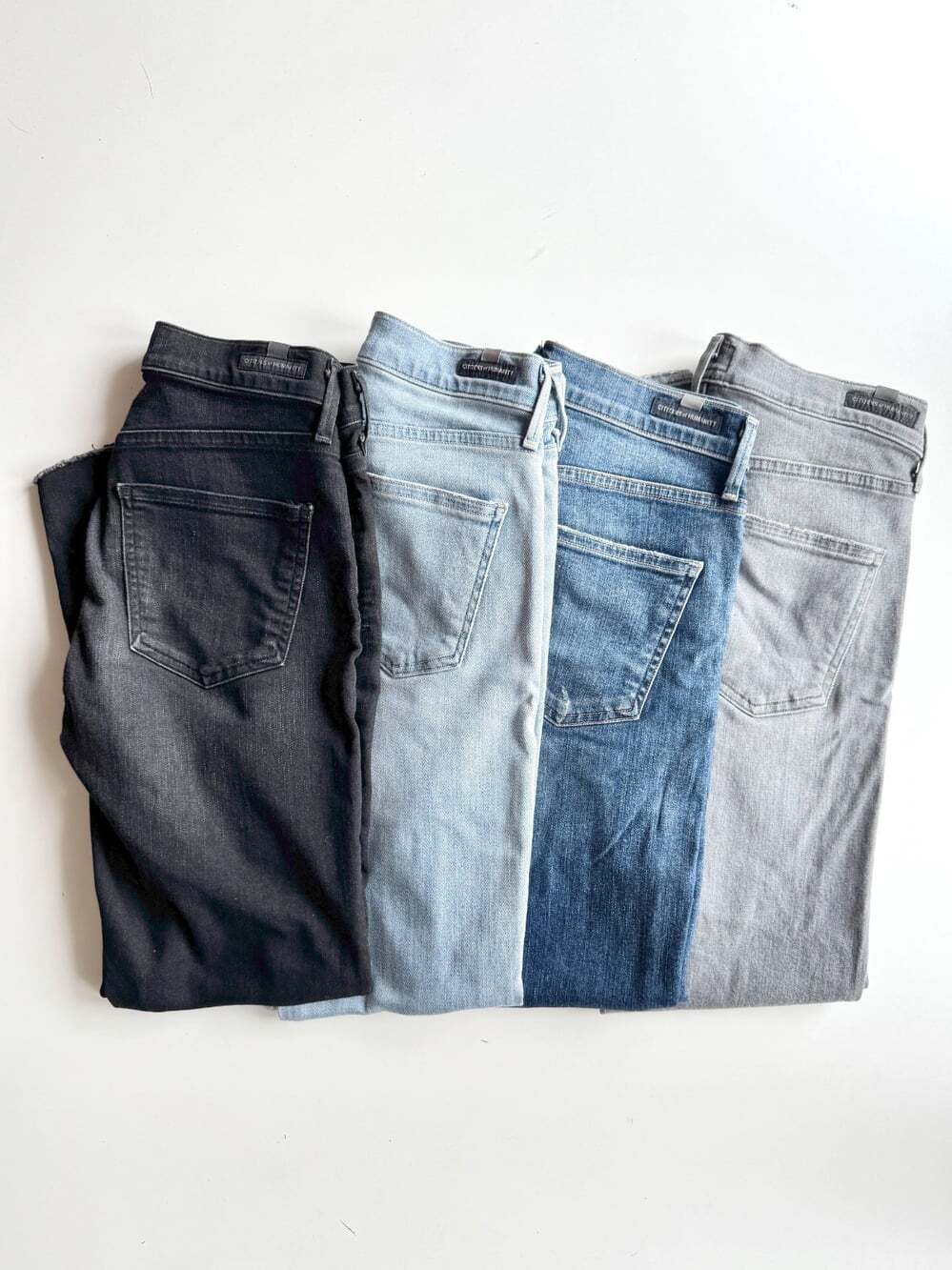 Lot of 4 CITIZENS OF HUMANITY Rocket Crop High Rise Skinny Jeans, Size 27